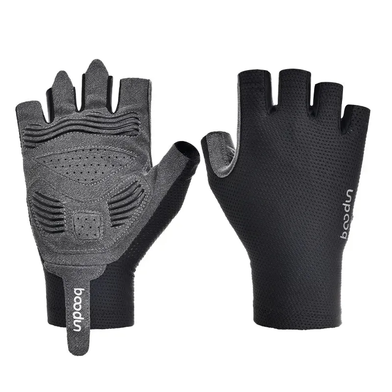 1670long cuff cycling gloves with mesh micofiber and zip thread sunscreen bike gloves