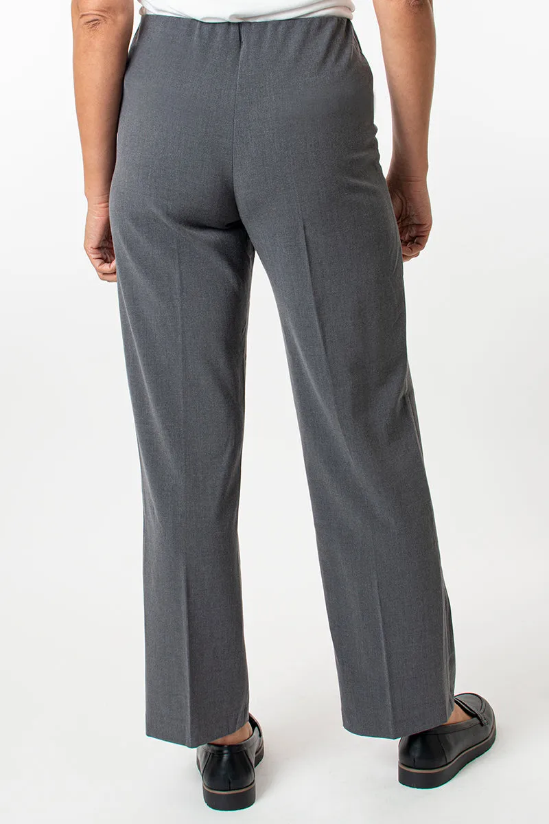 27in Straight leg trouser - Charcoal