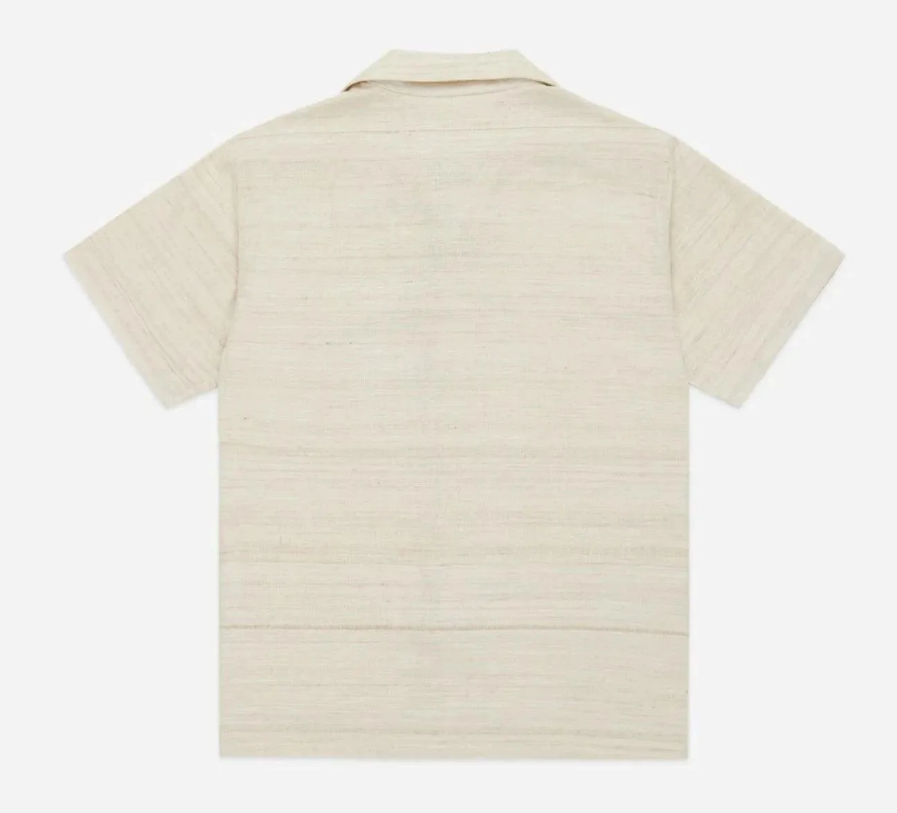 3sixteen - Leisure Shirt Ivory Handloom Silk