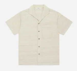 3sixteen - Leisure Shirt Ivory Handloom Silk