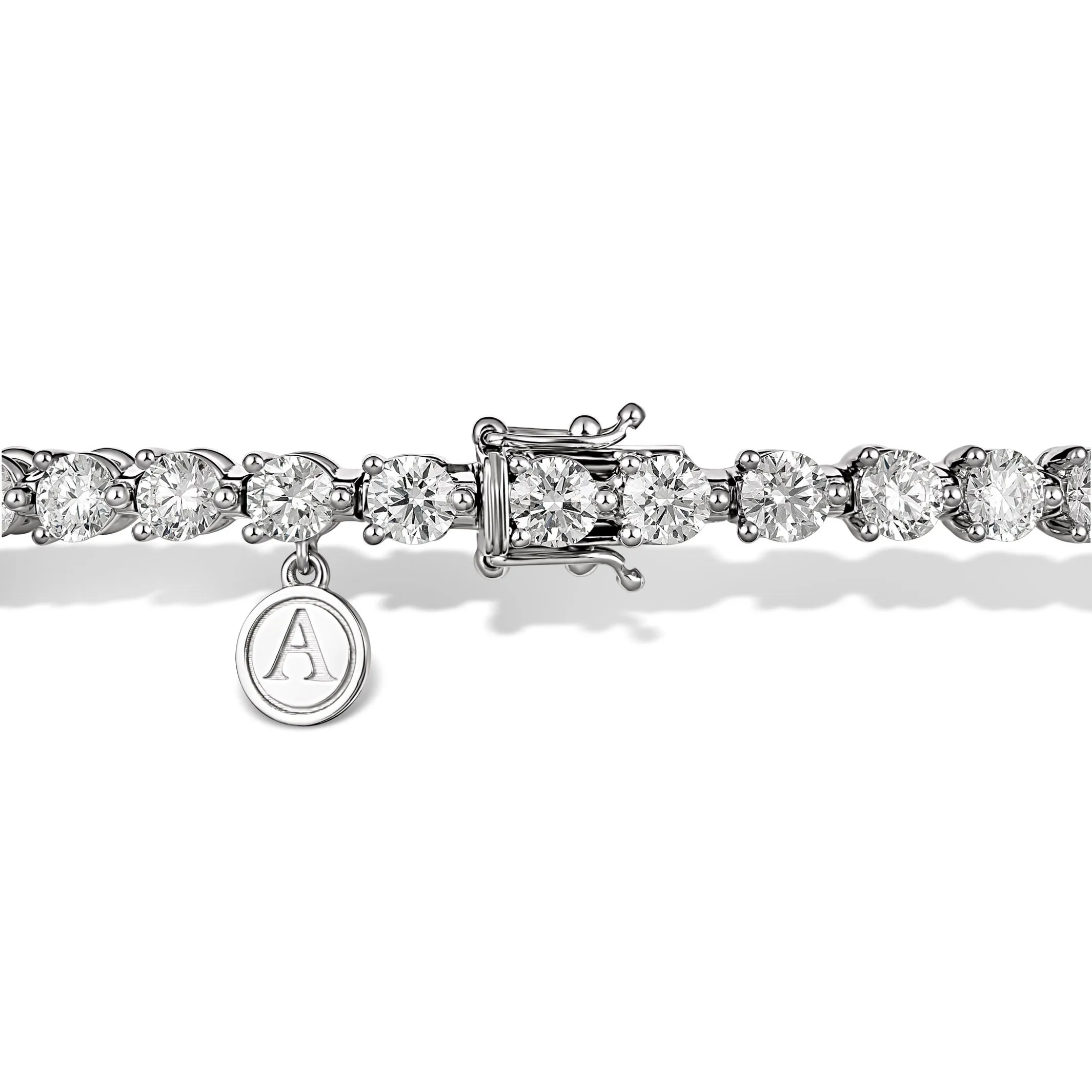 Aura Tennis Bracelet 7.81ct - 8.80ct | Yellow Gold