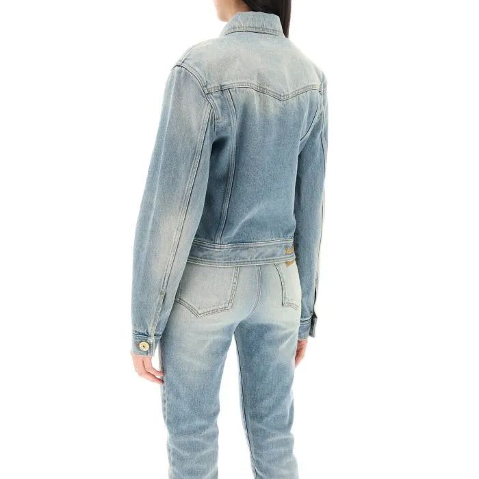 Balmain western denim jacket