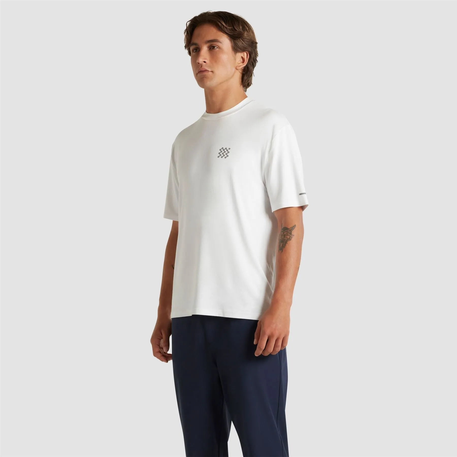 Bamboo Course T-Shirt White - AW24