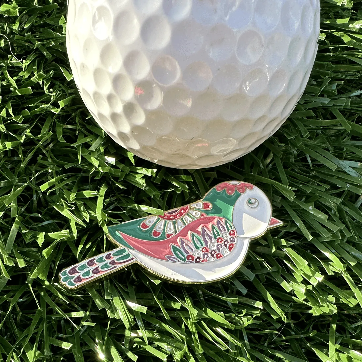 Birdie Women's Golf Ball Marker