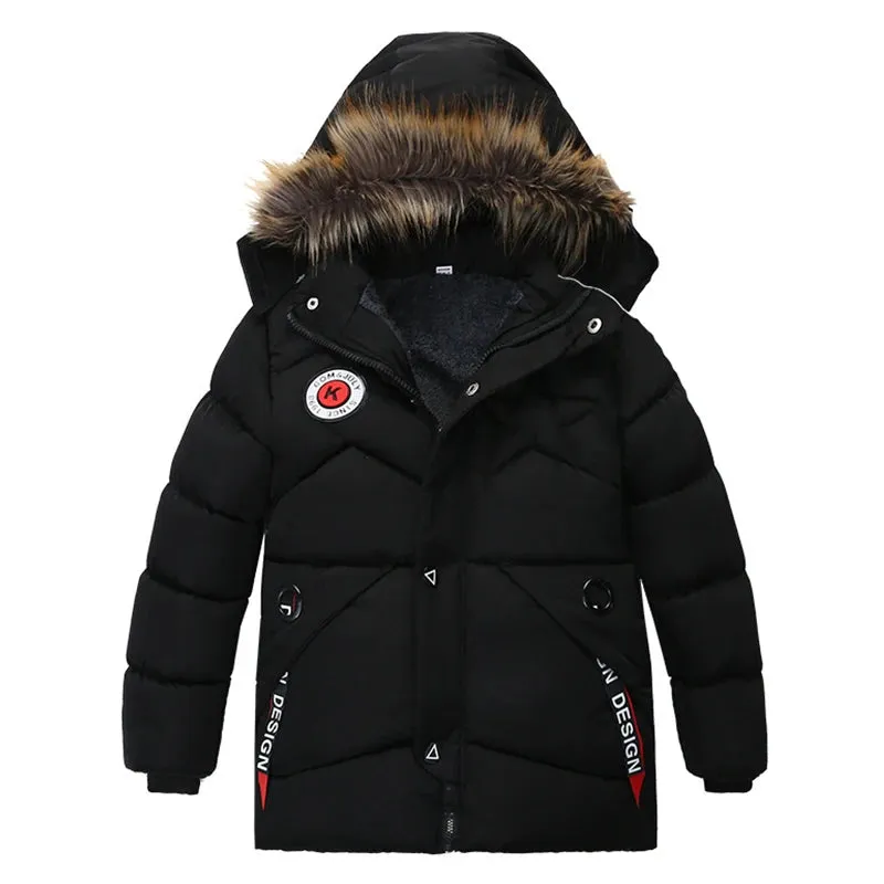 Boys Jackets Autumn Winter Jackets For Kids Coats Children Warm Outerwear Coats For Boys Jacket Toddler Boy Clothes 3 4 5 Years