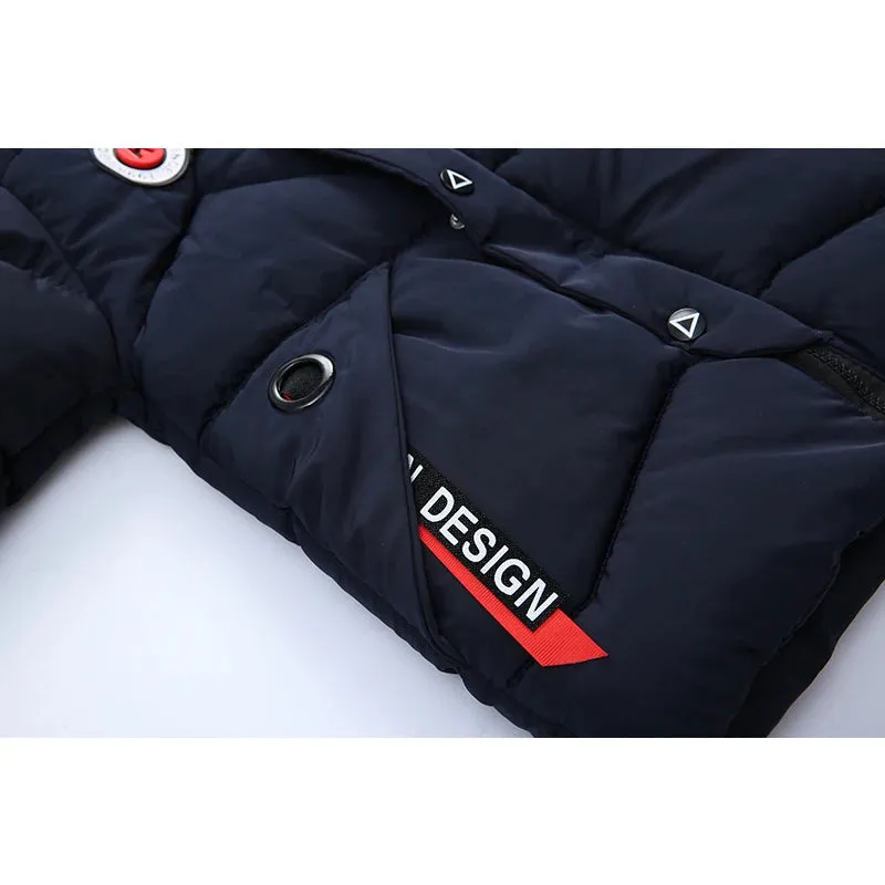 Boys Jackets Autumn Winter Jackets For Kids Coats Children Warm Outerwear Coats For Boys Jacket Toddler Boy Clothes 3 4 5 Years