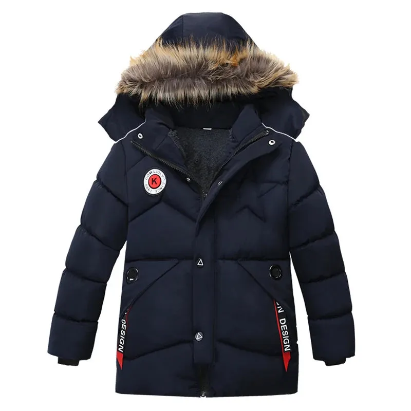 Boys Jackets Autumn Winter Jackets For Kids Coats Children Warm Outerwear Coats For Boys Jacket Toddler Boy Clothes 3 4 5 Years