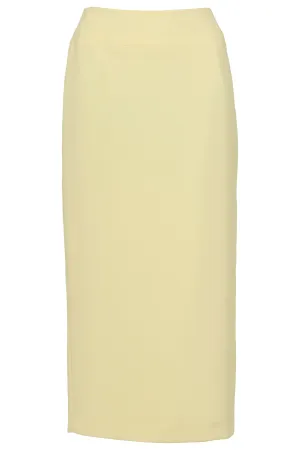 Busy Clothing Womens Lemon Yellow Long Skirt