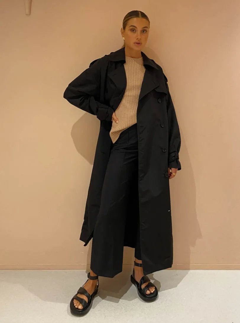 Camilla and Marc Al Trench in Black