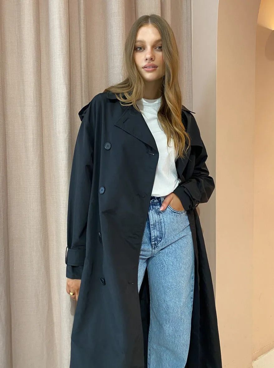 Camilla and Marc Al Trench in Black