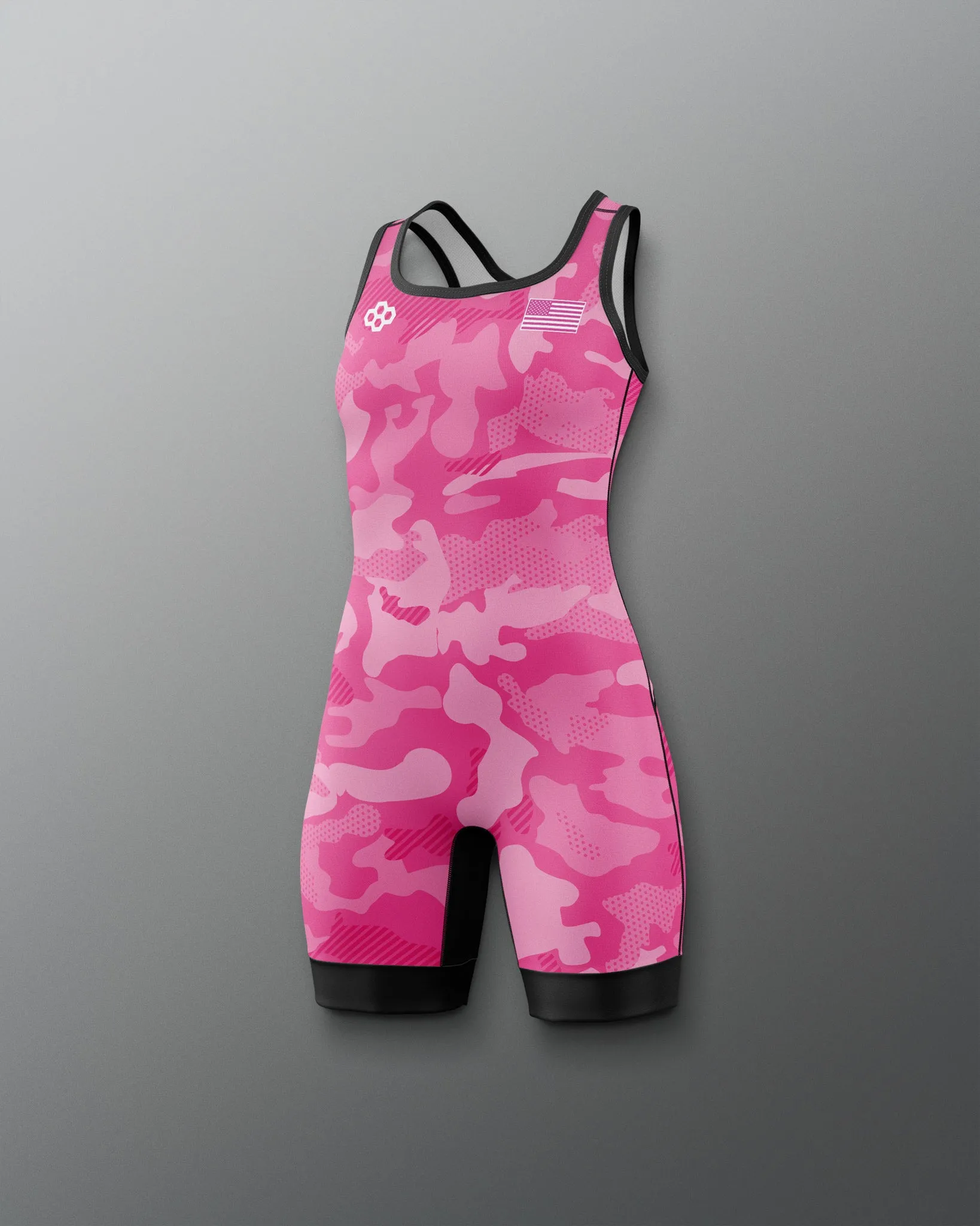 Camo Girl's Elite 2.0 Singlet