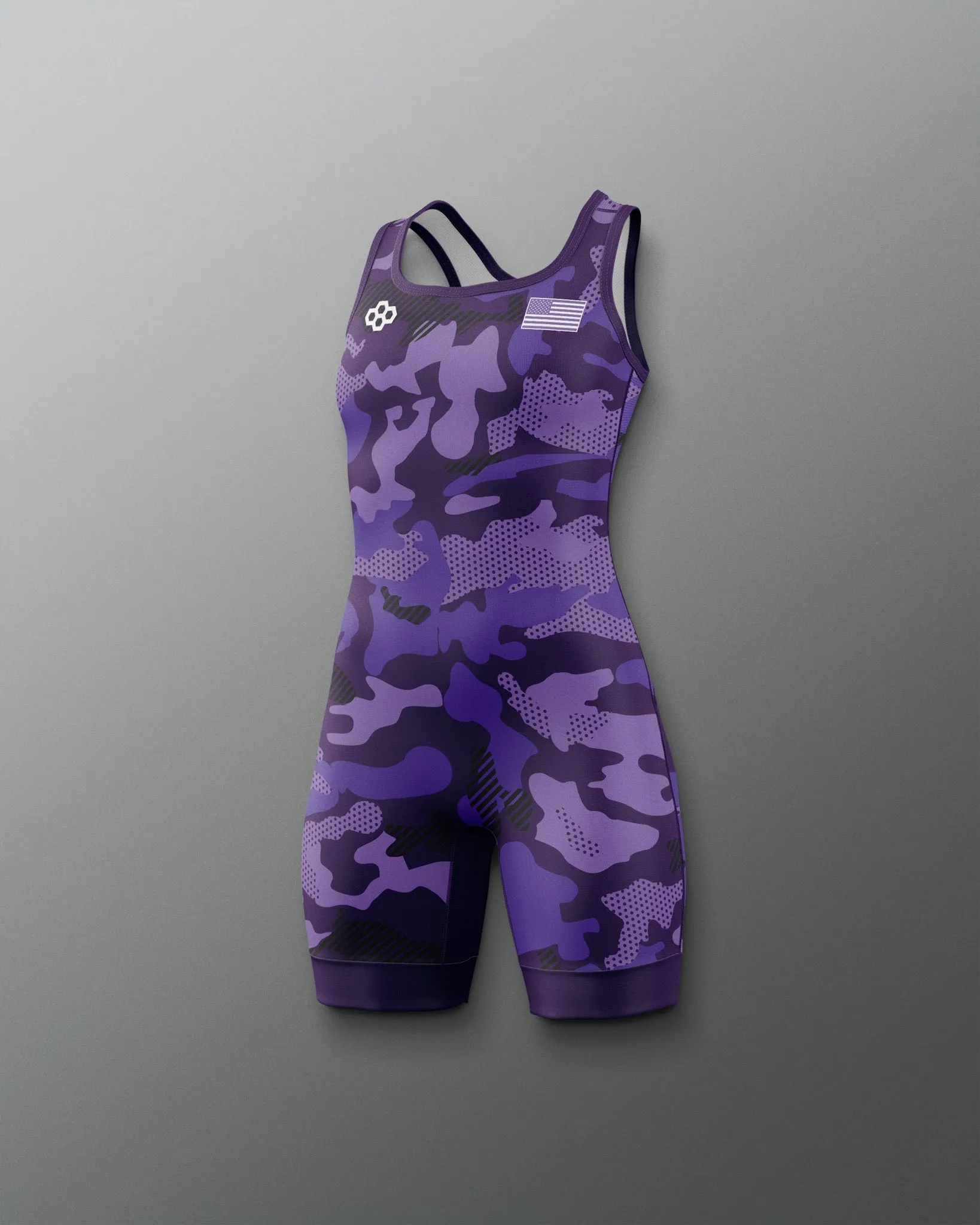 Camo Girl's Elite 2.0 Singlet