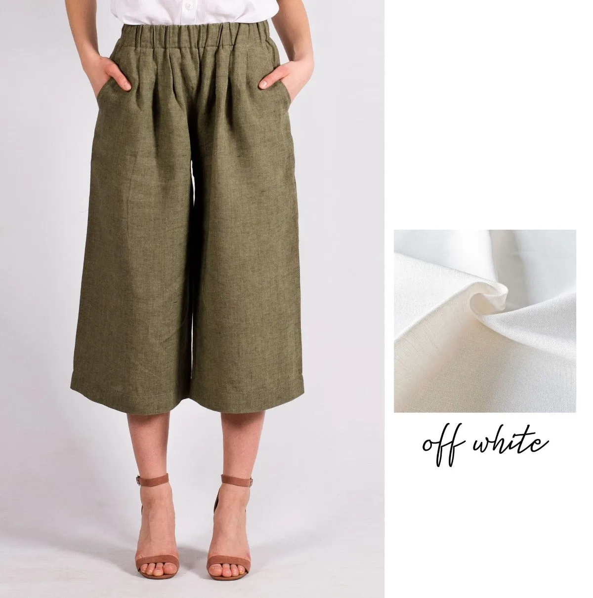 CAPRI Elegant Linen Pants