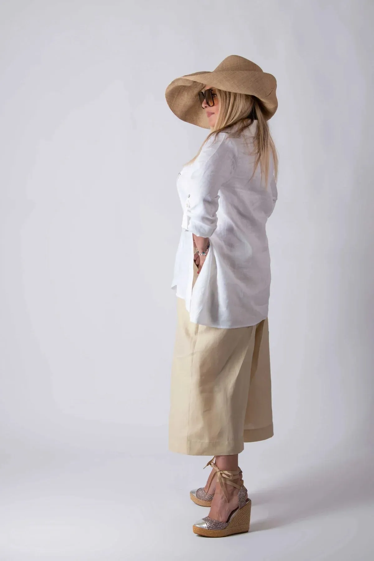 CAPRI Elegant Linen Pants