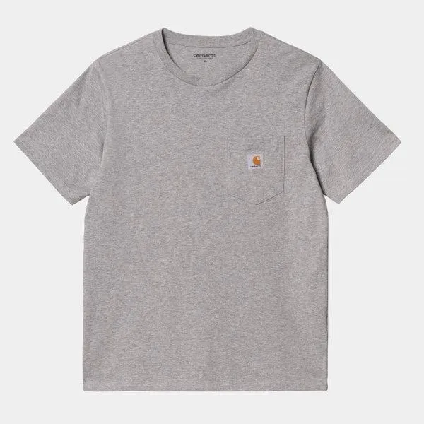 Carhartt WIP S/S Pocket T-Shirt Grey Heather