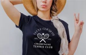 Champagne Tennis Shirt | Cute Tennis Outfit for Women