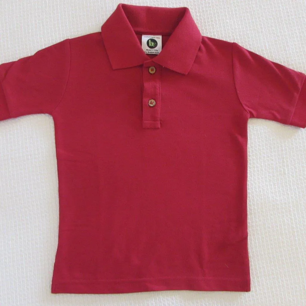 Childrens Short Sleeve Polo Shirts