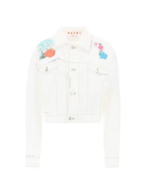 Cropped Jacket Denim Classic