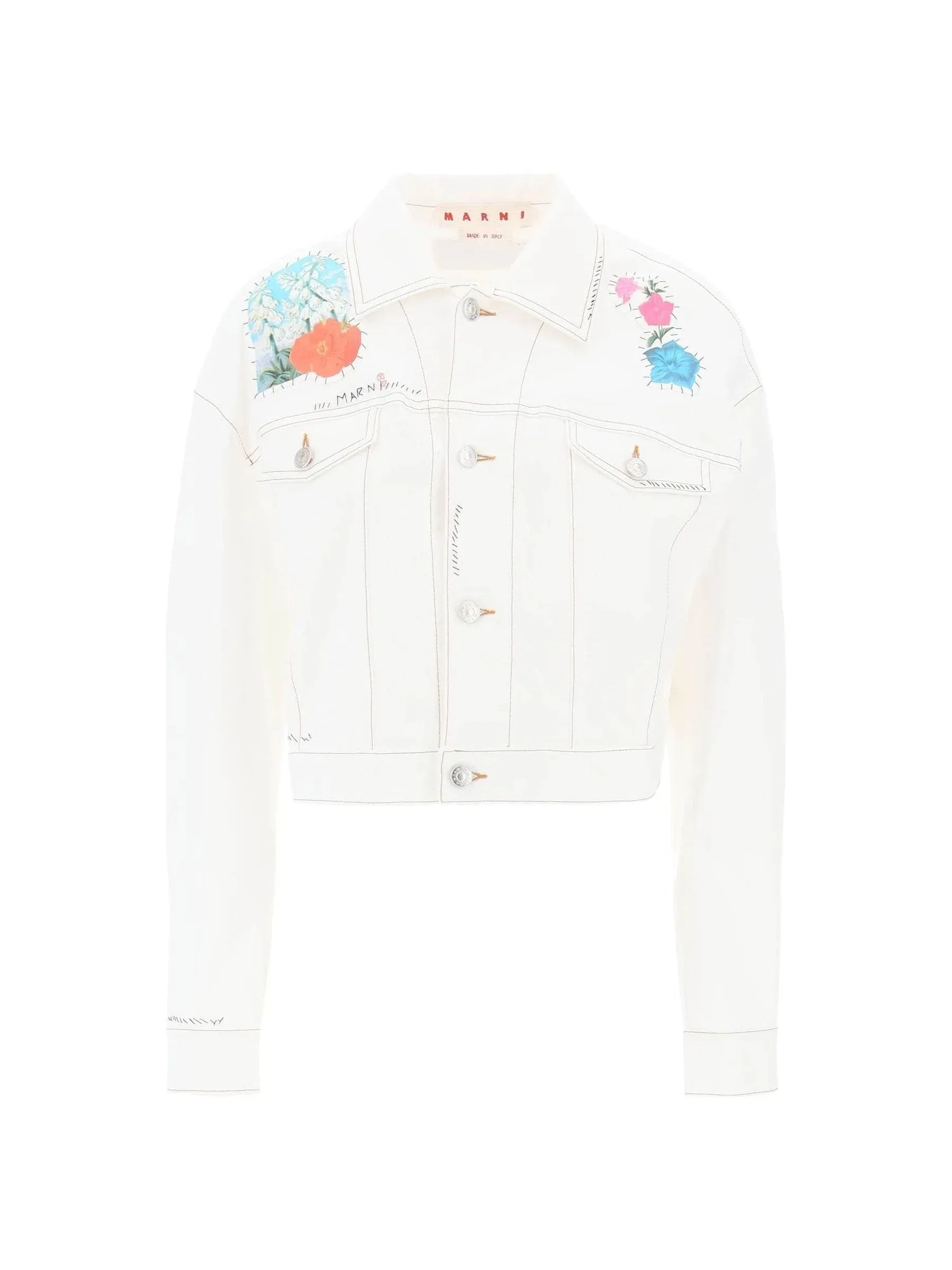 Cropped Jacket Denim Classic