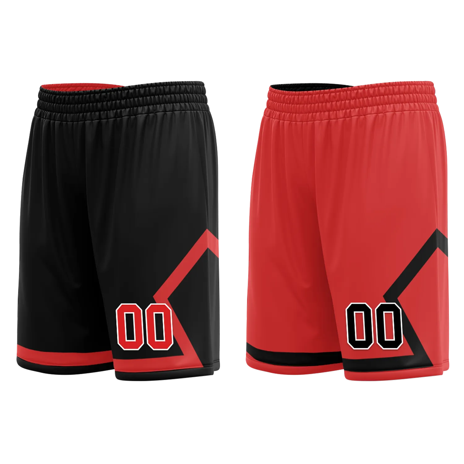 Custom Black White Classic Style Reversible Basketball Uniform Personalized Ordinary BBJR-D017006