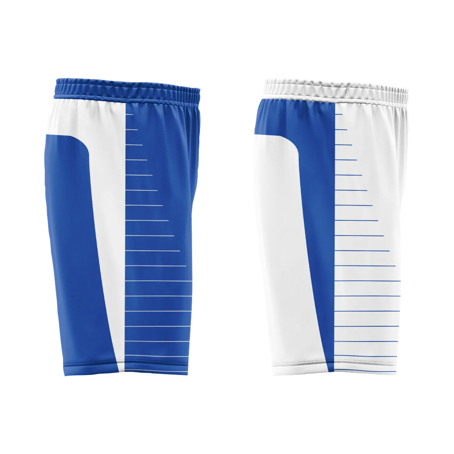 Custom Blue White Classic Style Reversible Basketball Uniform Personalized Ordinary BBJR-D017031