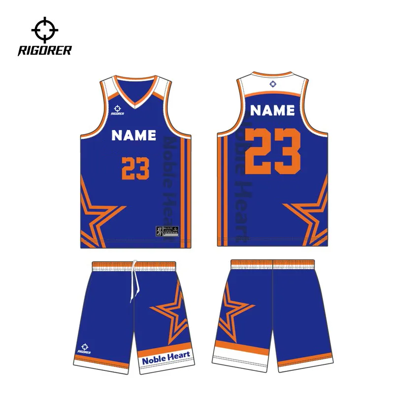 Custom Teamwear Sublimation Single Layer Uniform for Basketball