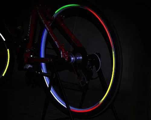 Cycling Bicycle MTB Bike Wheel Rim Reflective Sticker