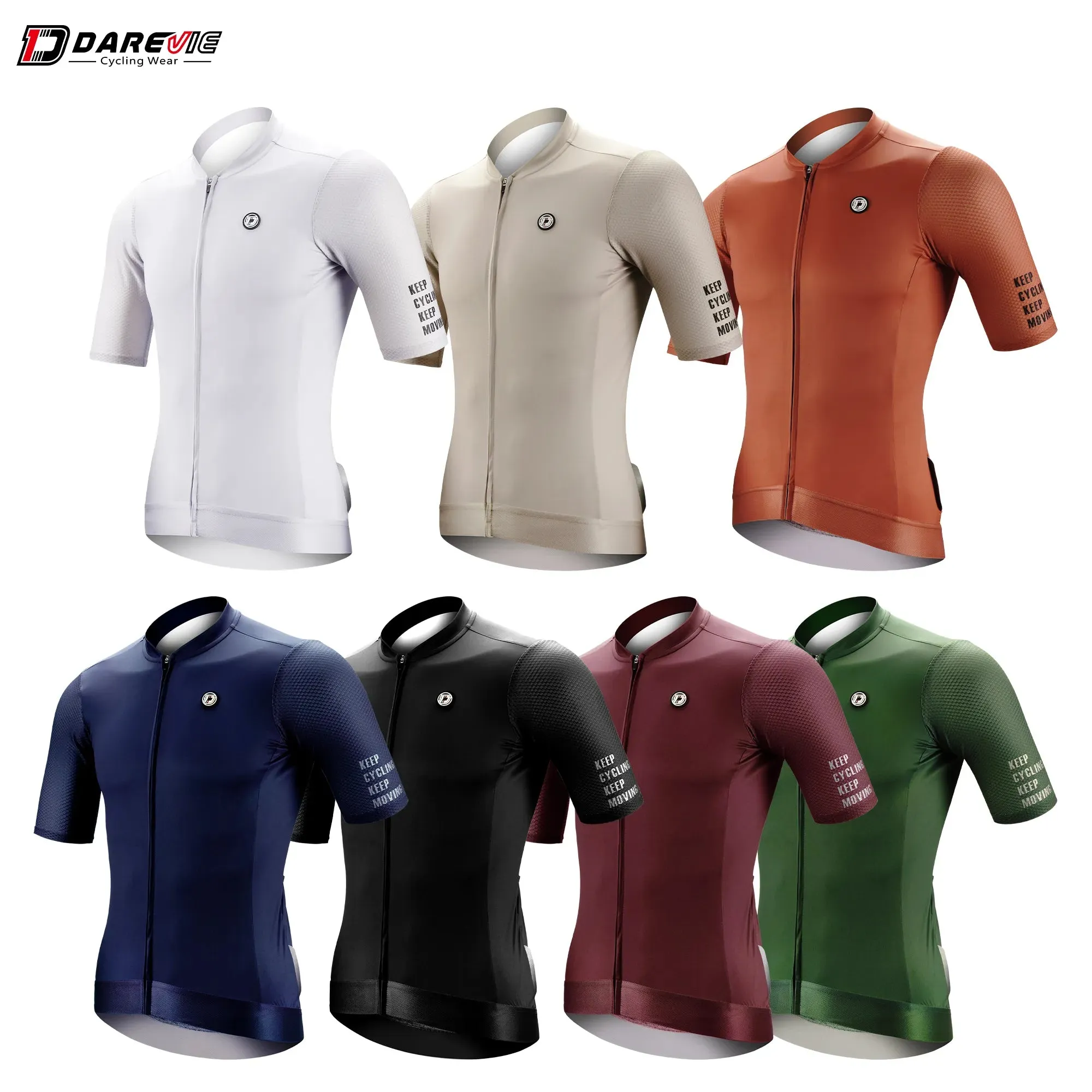 DAREVIE Cycling Jersey SPF 50  Men Women Cycling Jersey 2023 Fashion Bike Jersey Pro Team High Quality Cycling Shirt MTB Road