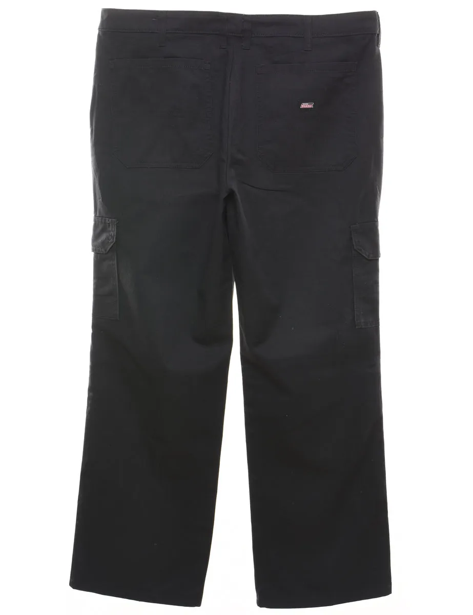 Dickies Black Straight-Leg Trousers - W40 L31