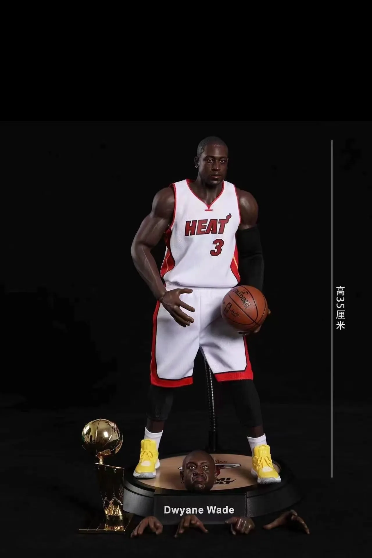 Dwyane Wade (Miami Heat Home) 1/6 Scale Action Figure