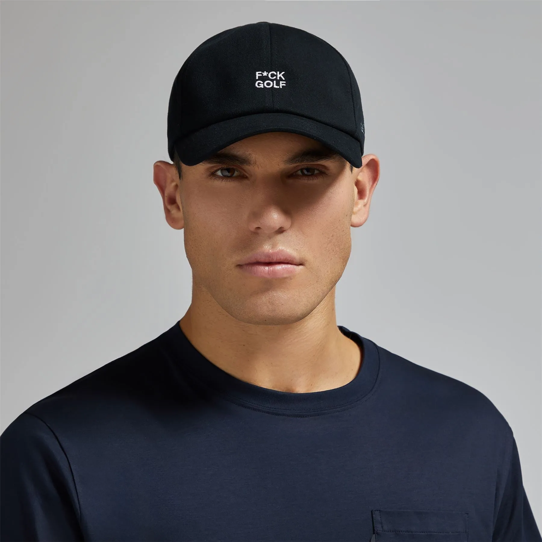 F*ck Golf Cotton Snapback Cap Onyx - 2025