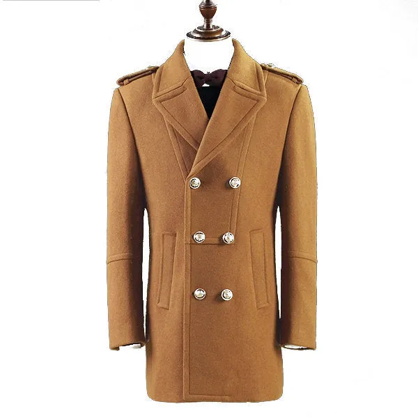 Gentlemanlike Wool Trench Coat