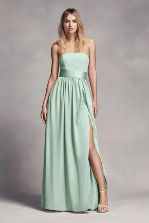 Green Tube Evening Gown