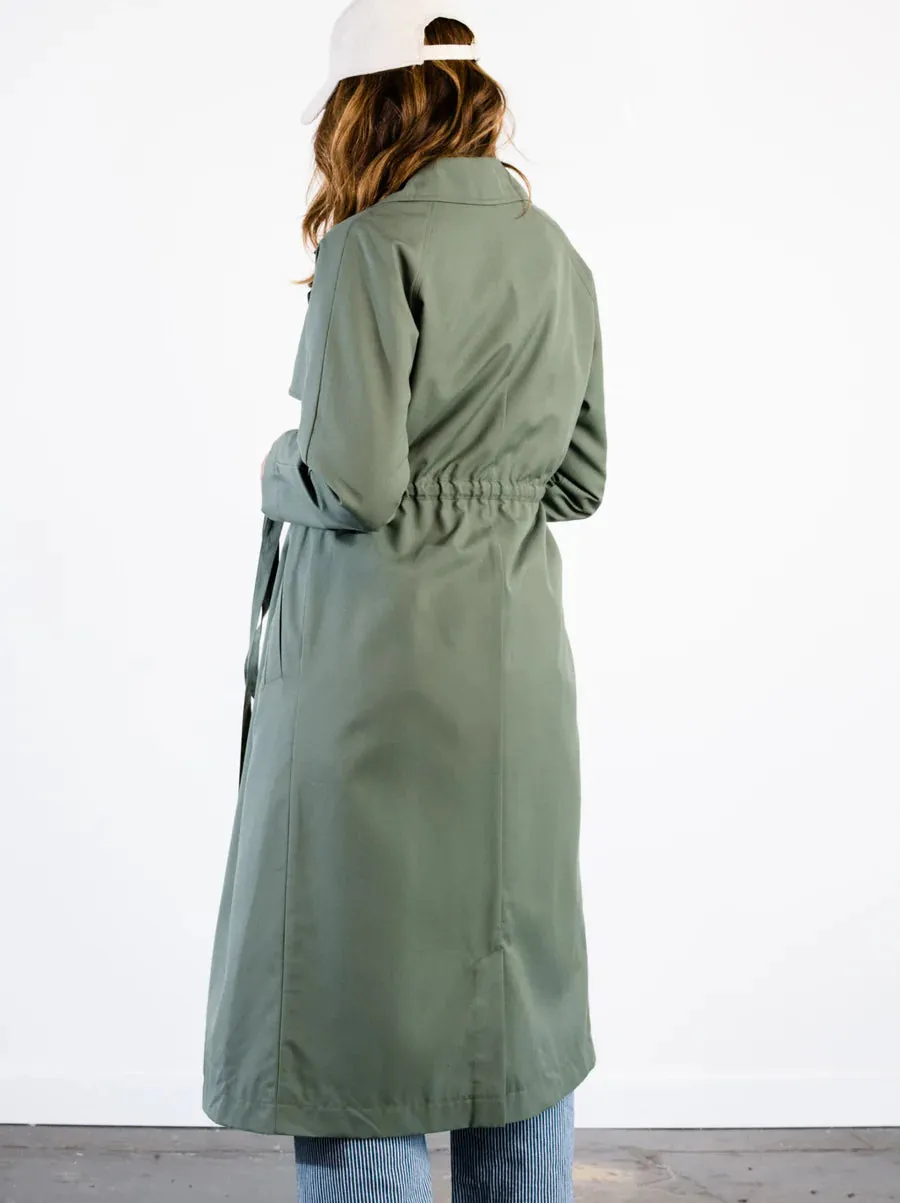 Kimberly Trench in Green