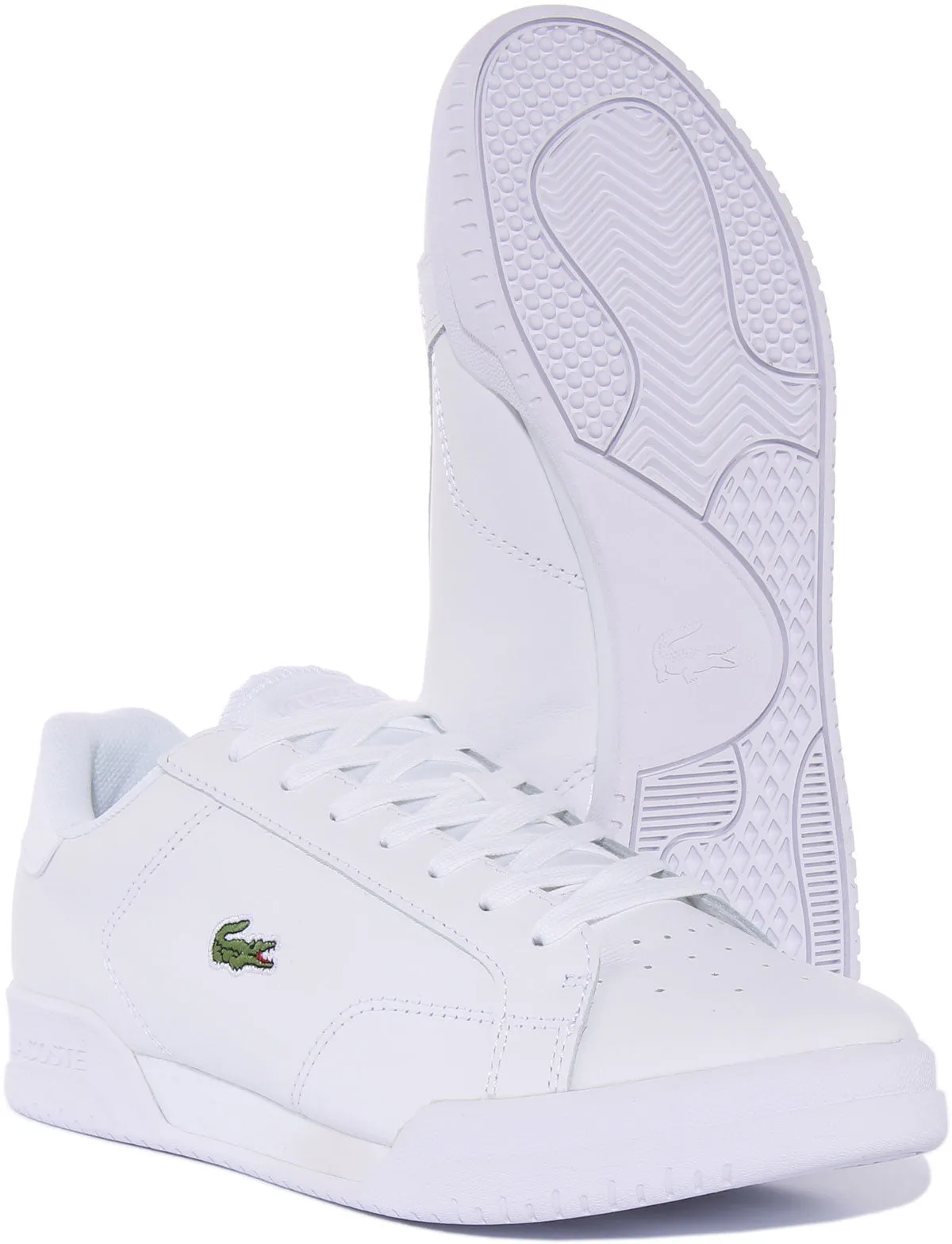 Lacoste Twin Serve 0721 In White For Men