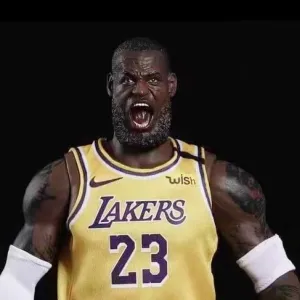 Lebron James (Los Angeles Lakers Away) 1/6 Scale Action Figure