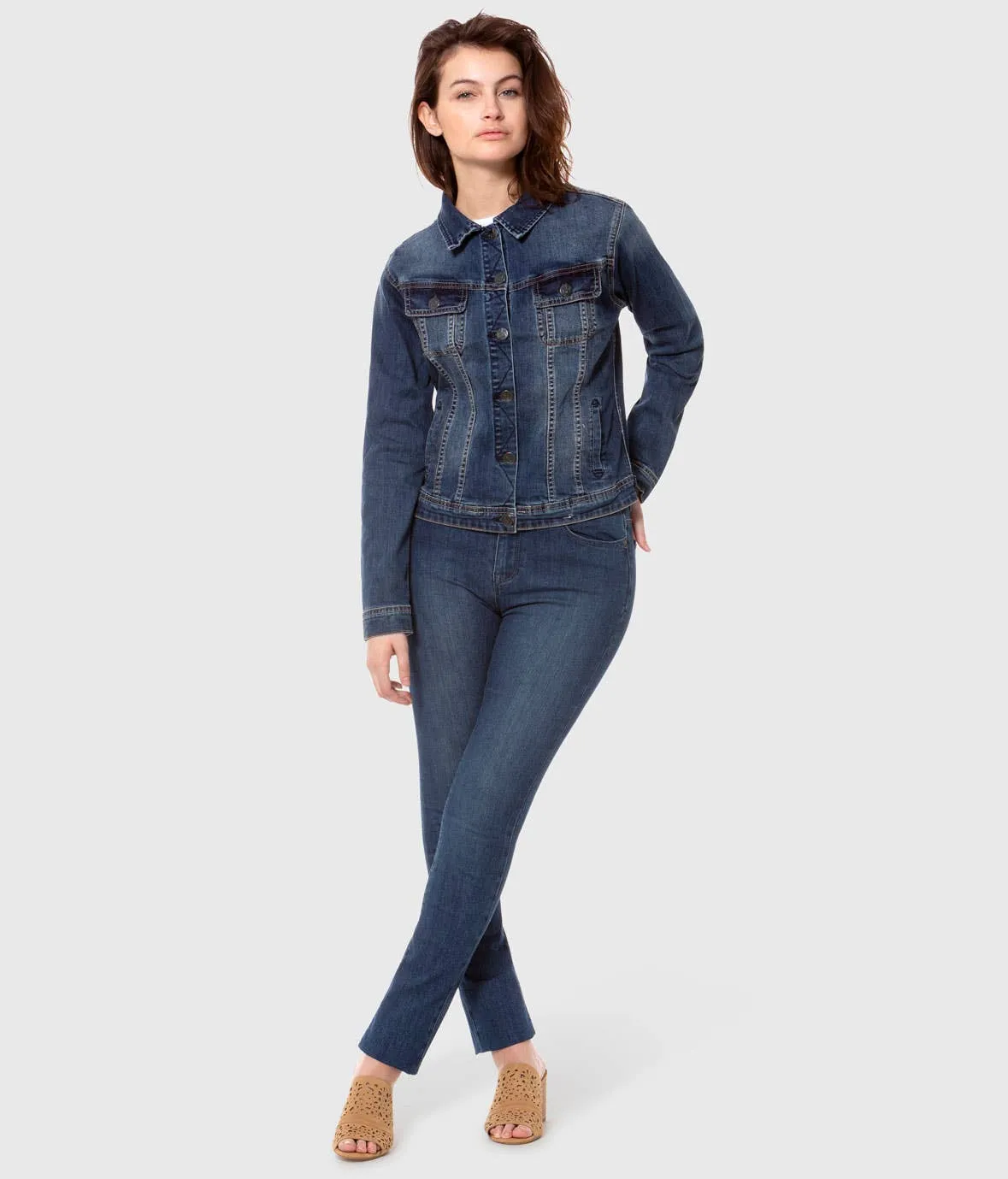 Lola Jeans - Classic Blue Gabriella Denim Jacket