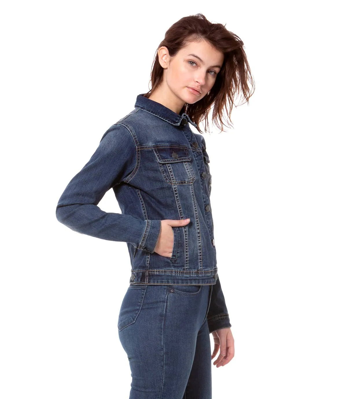 Lola Jeans - Classic Blue Gabriella Denim Jacket