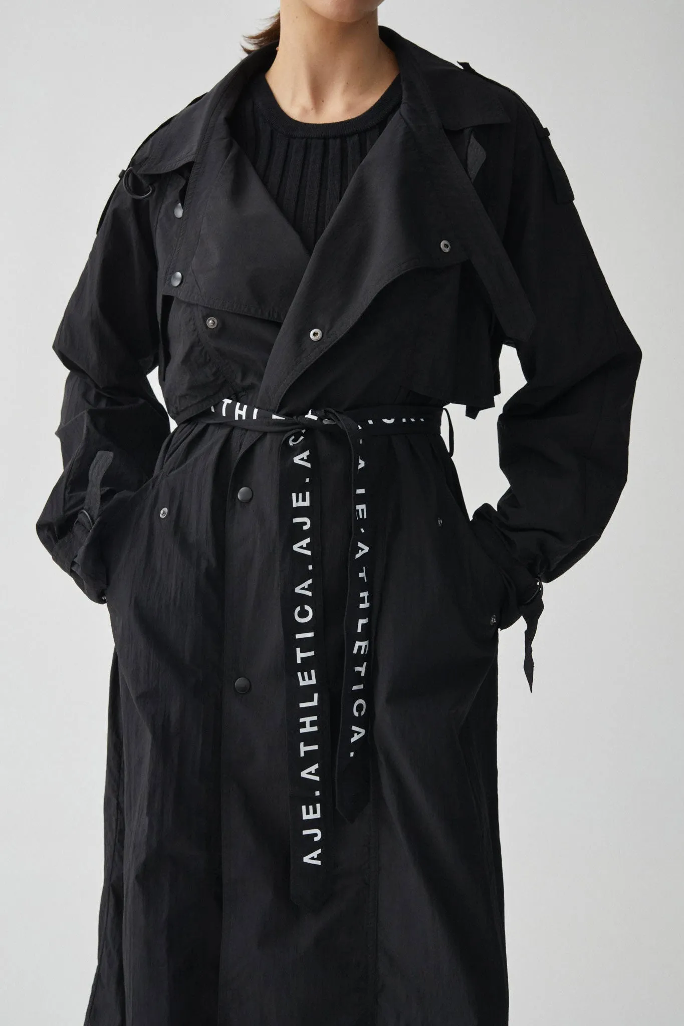 Longline Belted Trench 703