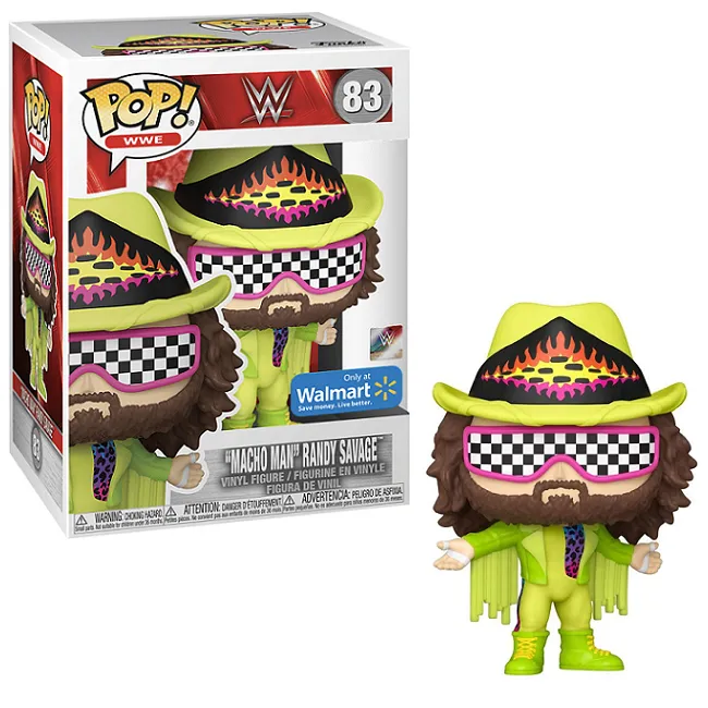 Macho Man Randy Savage #83 – Wrestling Funko Pop! WWE [WalMart Exclusive]