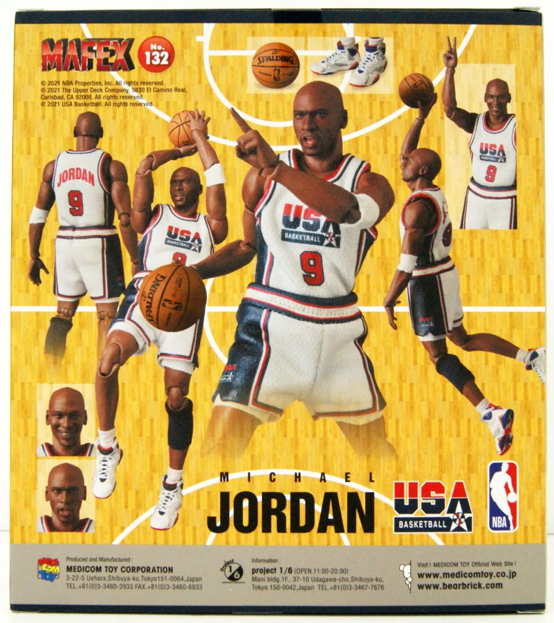 MAFEX #132 Michael Jordan (1992 Team USA)