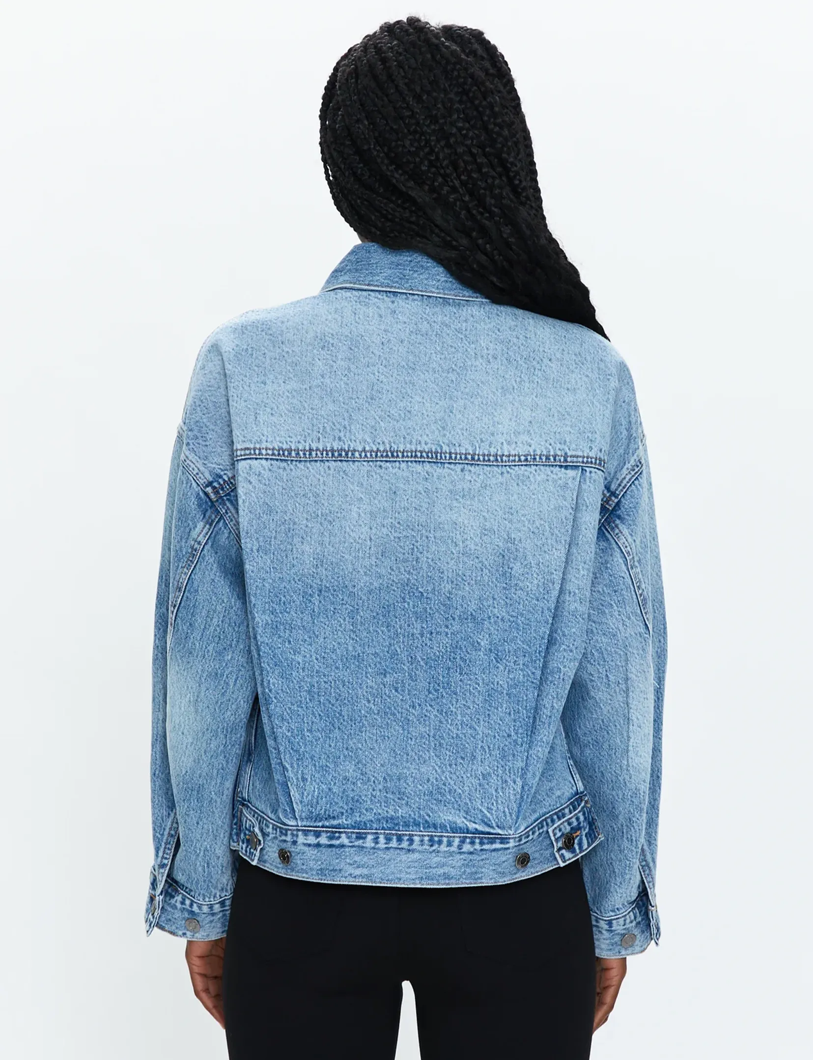 Margo Oversized Denim Jacket, Dover