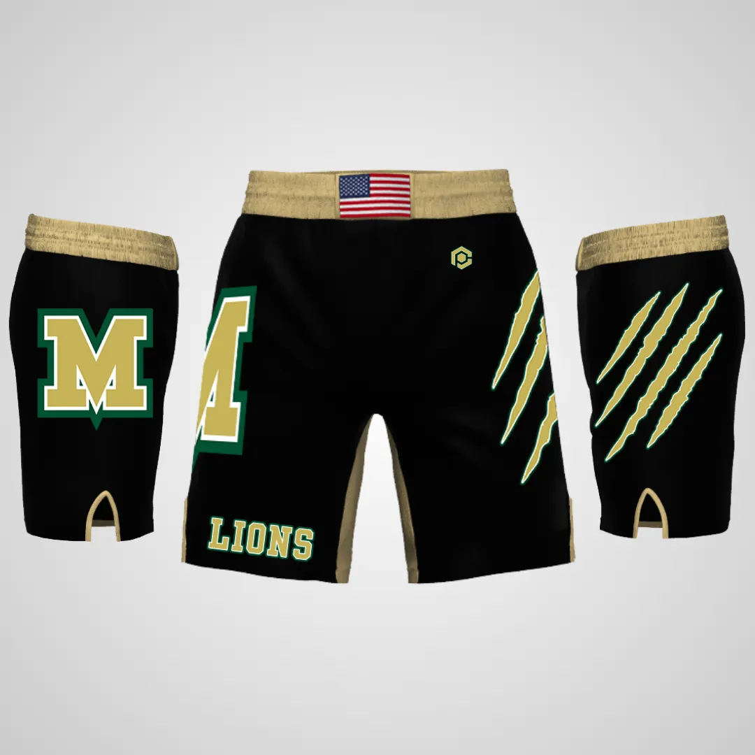 Mater Wrestling - CombatFlex Fight Shorts - Black