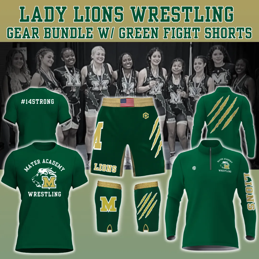 Mater Wrestling - Lady Lions Team Gear Bundle - REQUIRED