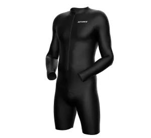 Men Black Thermal Cycling Suit