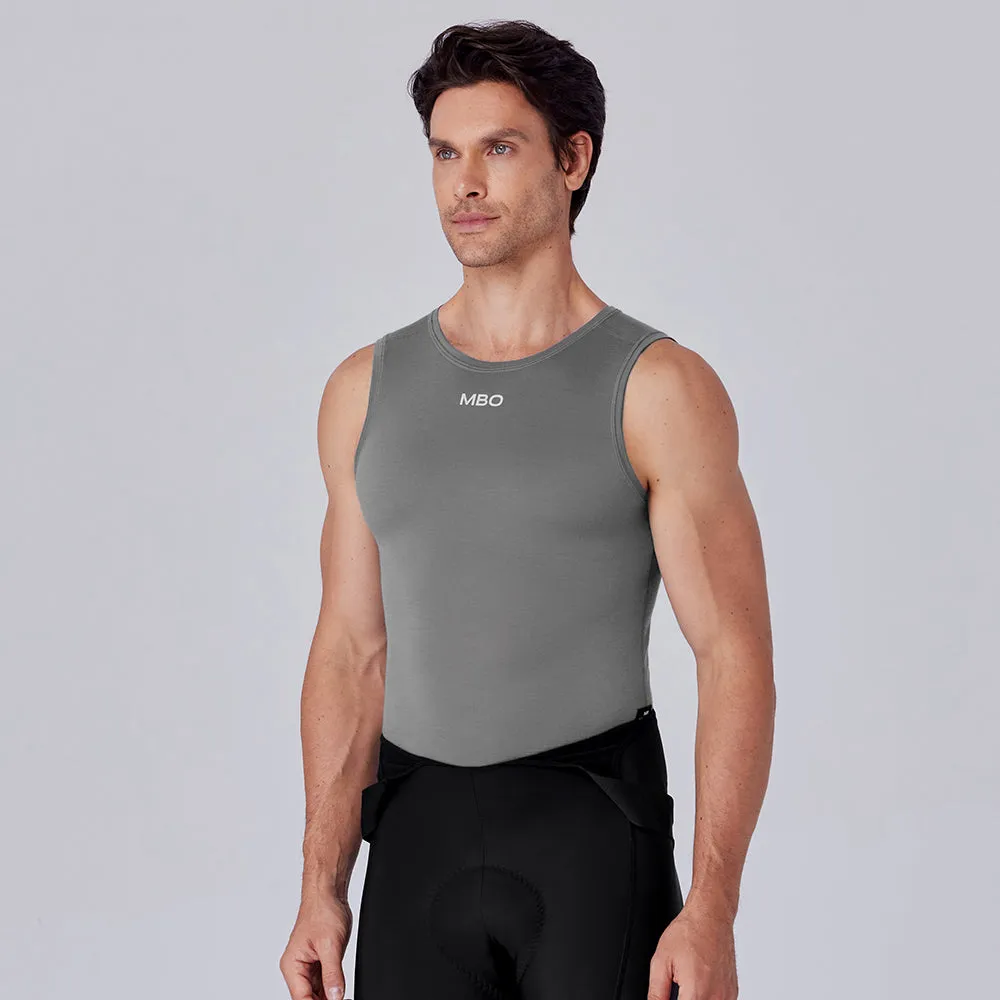 Men's Merino Wool Sleeveless Base Layer B320