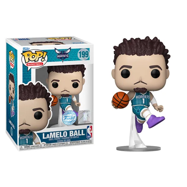 NBA Basketball: Hornets - LaMelo Ball US Exclusive Pop! Vinyl