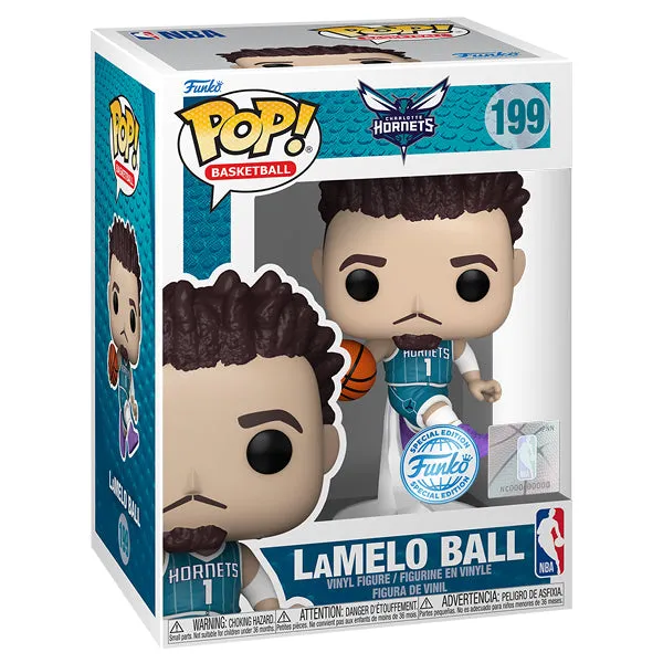 NBA Basketball: Hornets - LaMelo Ball US Exclusive Pop! Vinyl