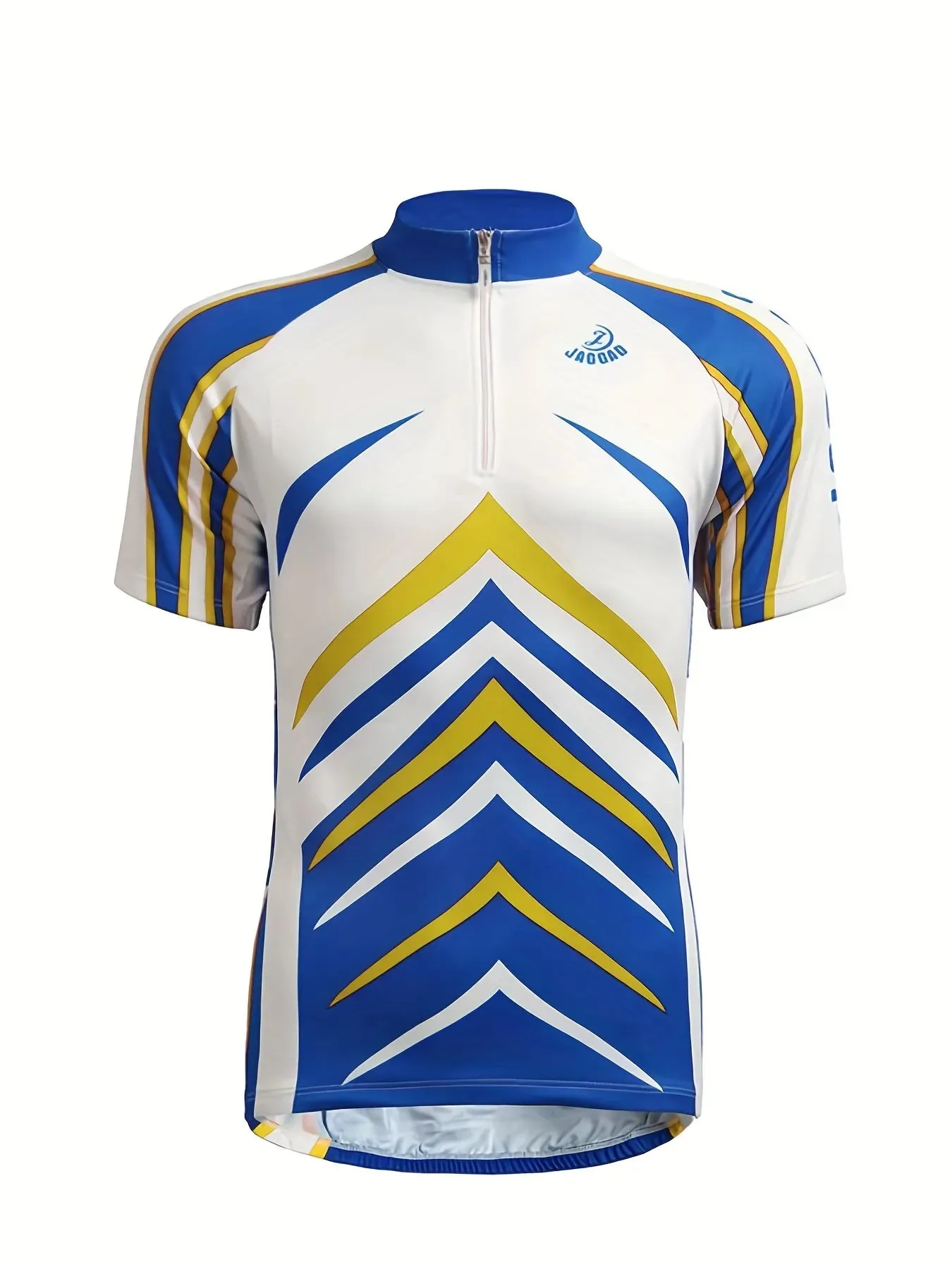 New Men's and Women's Full Jacquard Cycling-Suit Short Sleeve Cycling Quick Drying Breathable