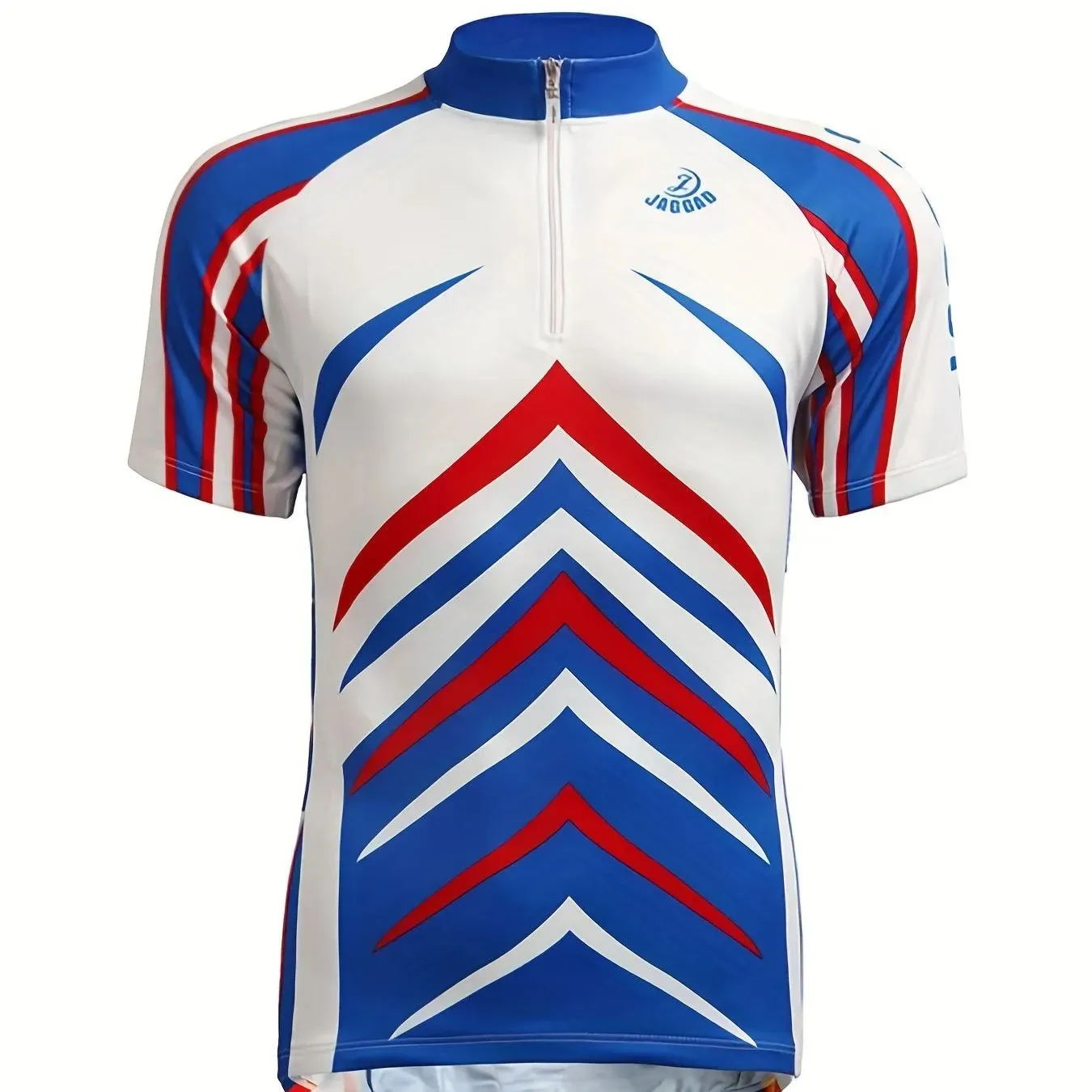 New Men's and Women's Full Jacquard Cycling-Suit Short Sleeve Cycling Quick Drying Breathable